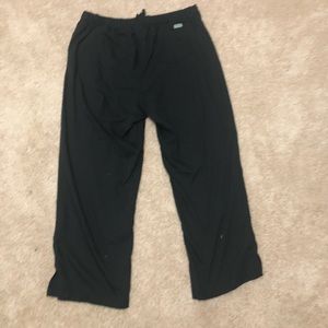 Black scrub pants